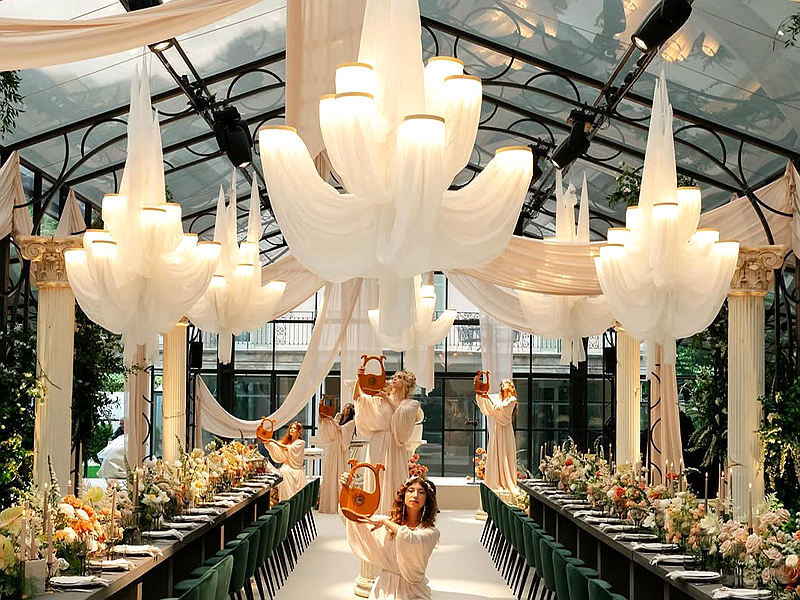 Large Luxury Glass Greenhouse Ysgh 167